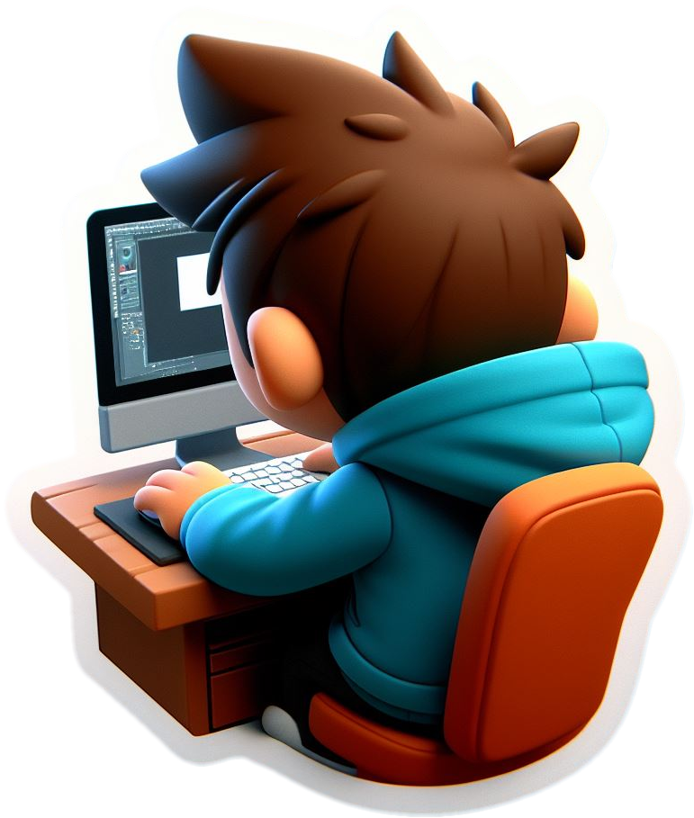Designer at work